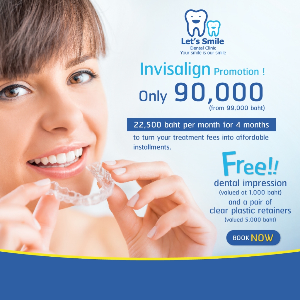 Special Offer! Invisalign Service To Adjust Your Teeth With Transparent ...